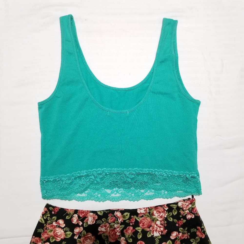 💚💙Teal Crop Top - Picture 2 of 2